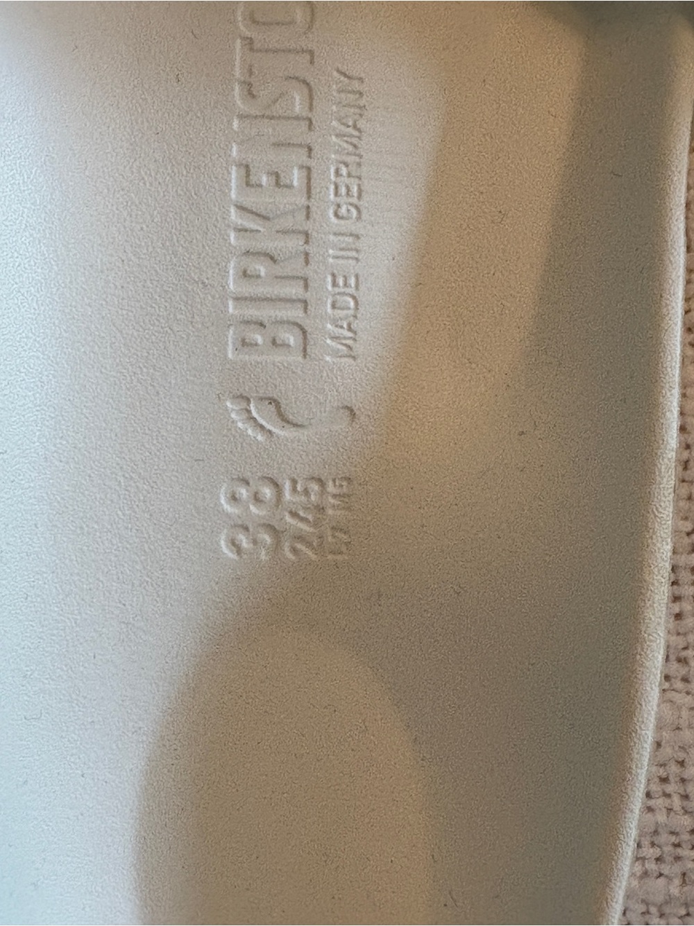 New Birkenstock white Madrid sandal - Women’s size 38 / 7 - 7.5 - Picture 3 of 4